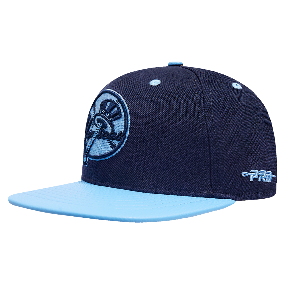 MLB NEW YORK YANKEES BLUEBERRY 2 TONE LOGO STRAPBACK (MIDNIGHT NAVY/ UNIVERSITY BLUE)