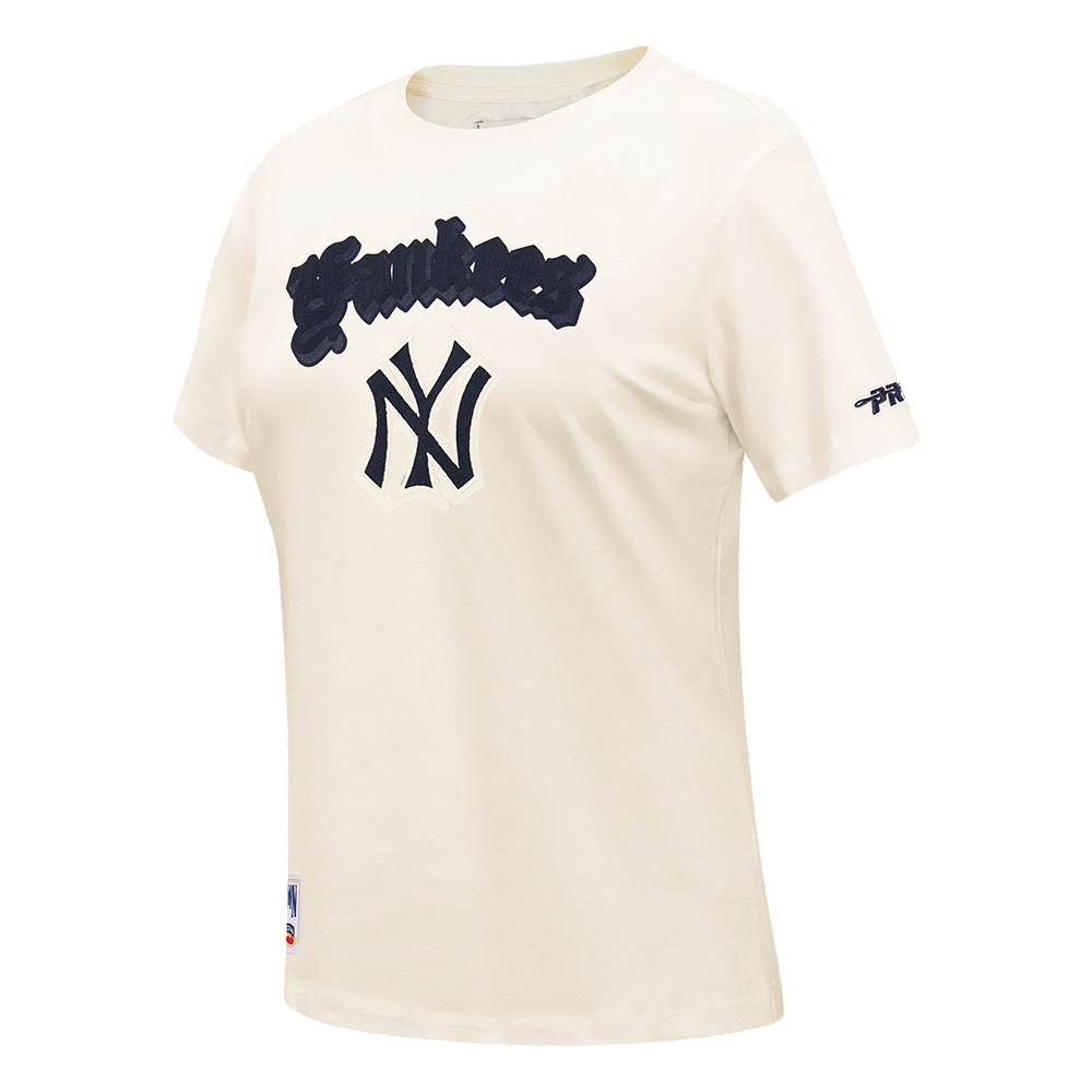 MLB NEW YORK YANKEES BEST OF WOMEN'S SS SLIM FIT TEE (EGGSHELL)