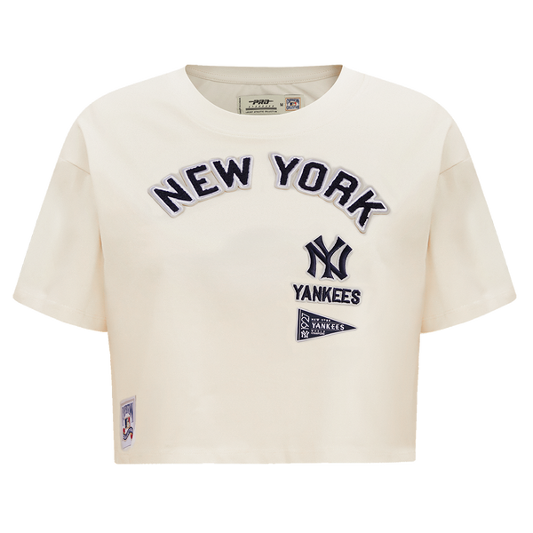 Pro Standard Navy New York Yankees Retro Classic Cropped Boxy T-Shirt