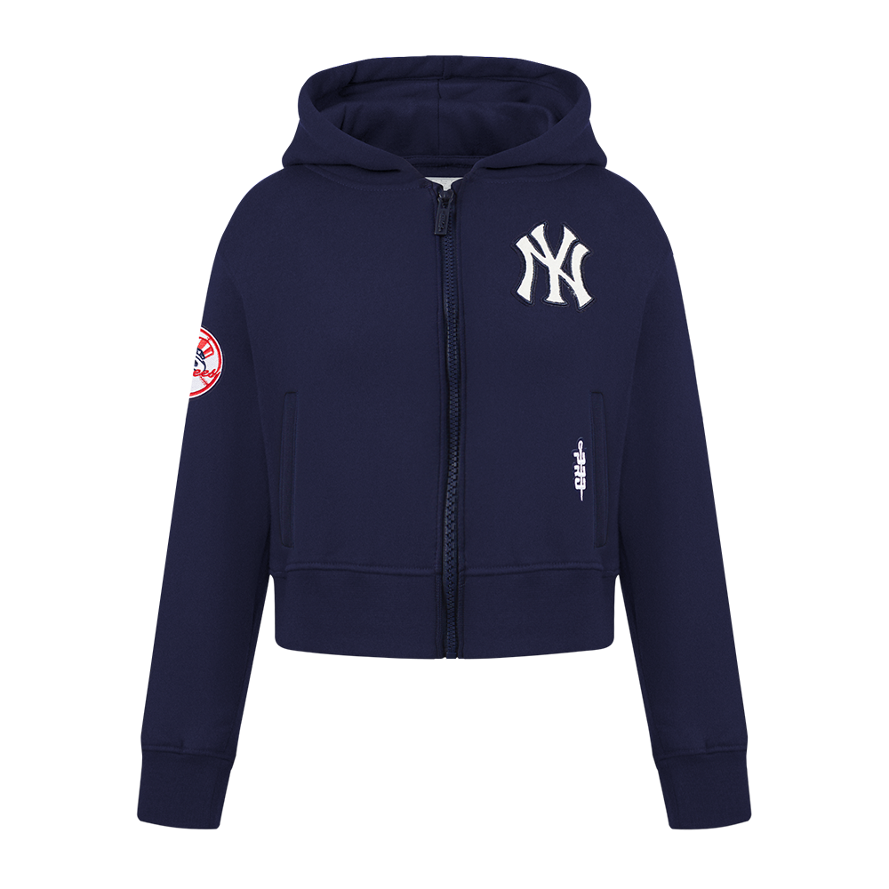 Pro Standard MLB New York Yankees Zip Hoodie - Women's