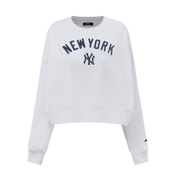 NEW YORK YANKEES CLASSIC FLC CREWNECK (HEATHER GREY) – Pro Standard