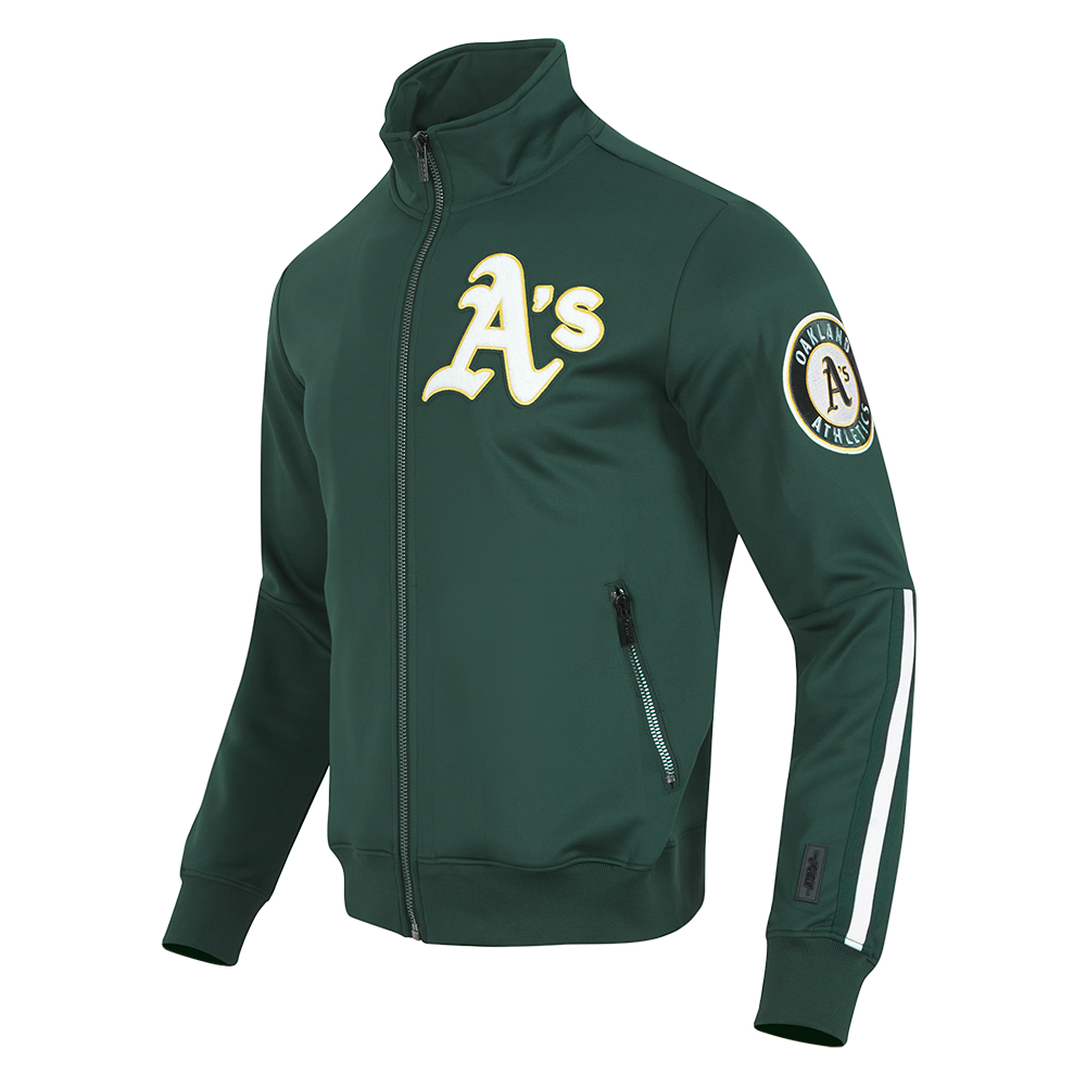 MLB OAKLAND ATHLETICS CLASSIC MEN'S DK TRACK JACKET (FOREST GREEN) – Pro  Standard