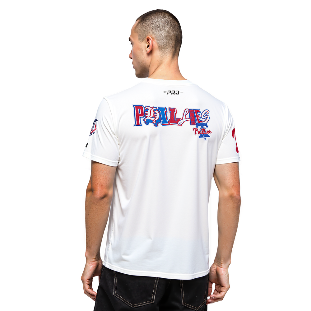 MLB PHILADELPHIA PHILLIES CITY RANSOM MEN'S SINGLE JERSEY TEE (WHITE)