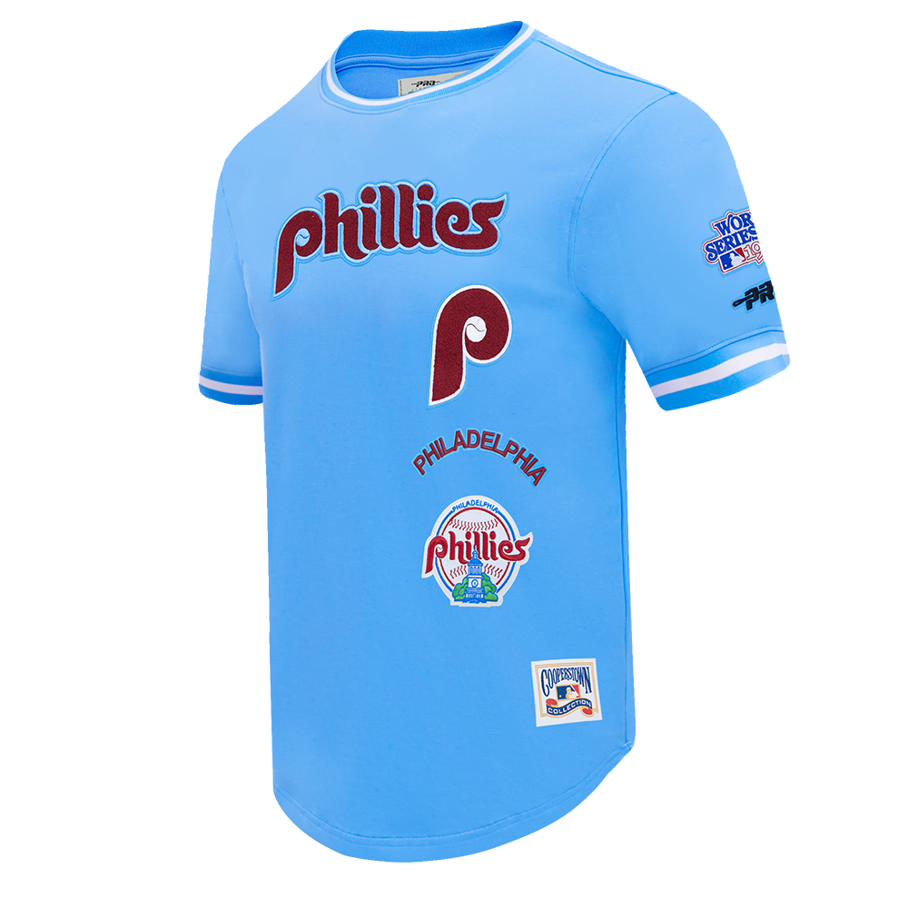 MLB PHILADELPHIA PHILLIES RETRO CLASSICS MEN'S DK TOP (UNIVERSITY BLUE)