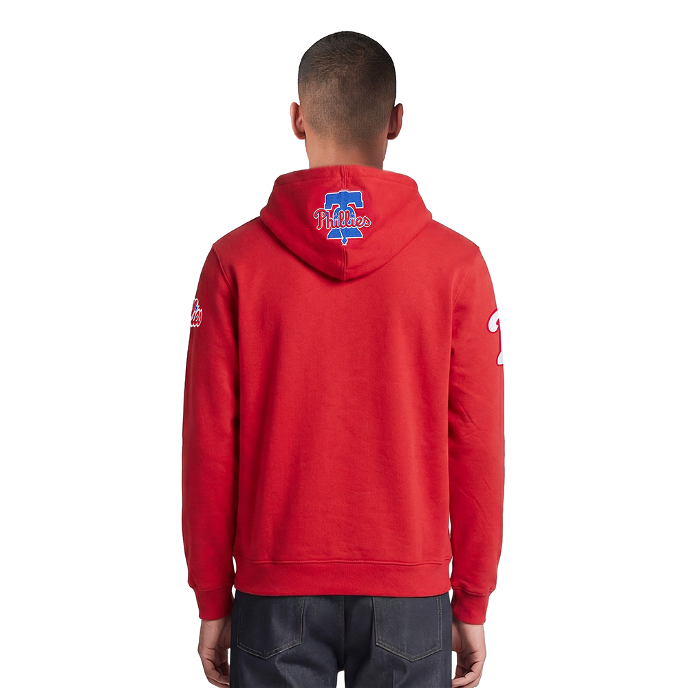 MLB PHILADELPHIA PHILLIES CITY ARCH MEN'S FLC PO HOODIE (RED)