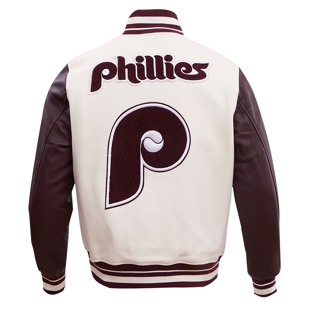 Phillies sales baseball jacket