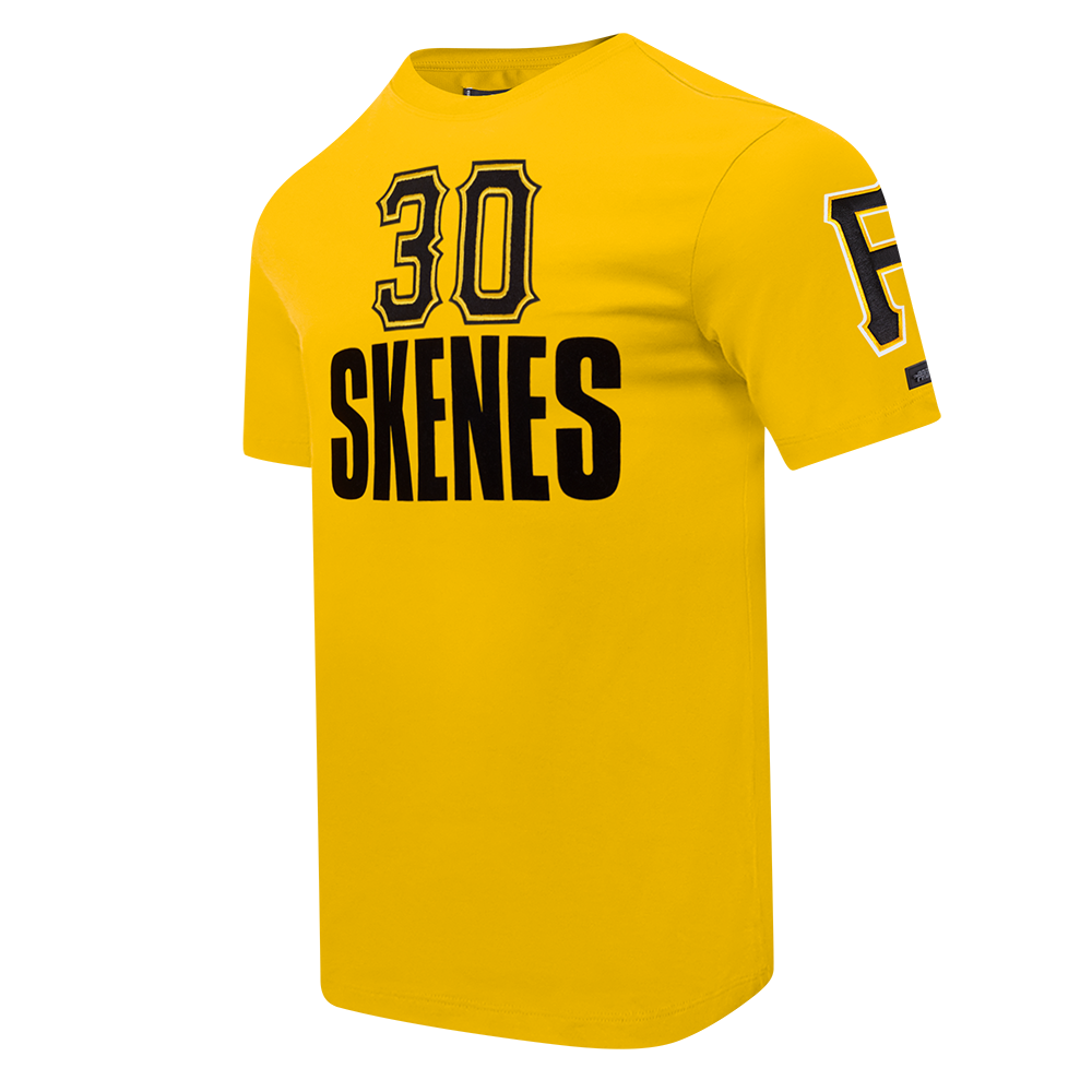 MLB PITTSBURGH PIRATES PAUL SKENES #30 CLASSIC MEN'S SJ TEE (YELLOW)