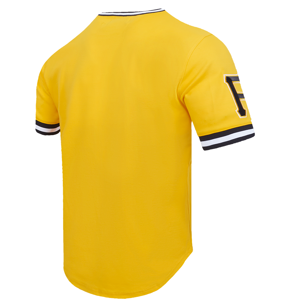 MLB PITTSBURGH PIRATES CLASSIC MEN'S CHENILLE DK TEE (YELLOW)