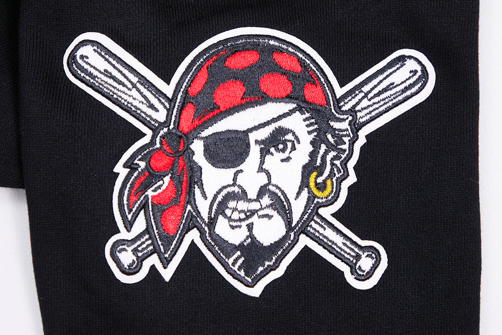 Pro Standard Mens MLB Pittsburgh Pirates Mash Up Logo Satin Jacket