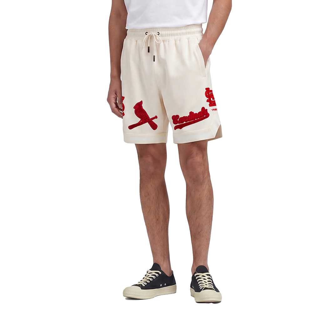 MLB ST. LOUIS CARDINALS TRIPLE TONAL DK SHORT (EGGSHELL)