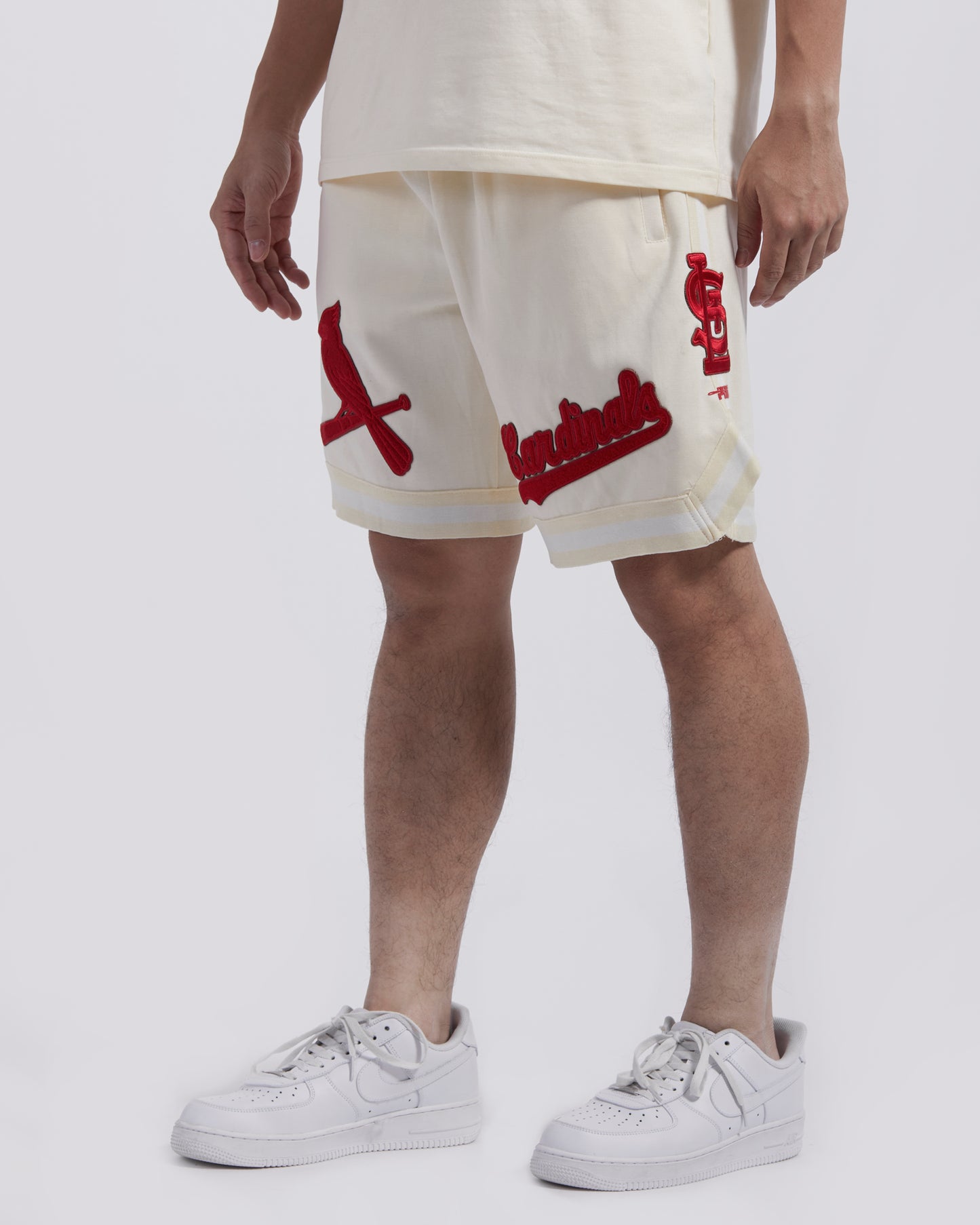 MLB ST. LOUIS CARDINALS TRIPLE TONAL DK SHORT (EGGSHELL)