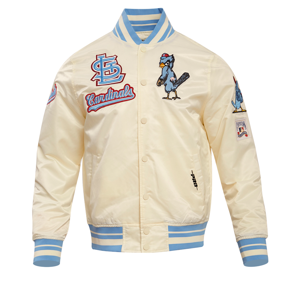 DALLAS COWBOYS RETRO CLASSIC RIB WOOL VARSITY JACKET (EGGSHELL