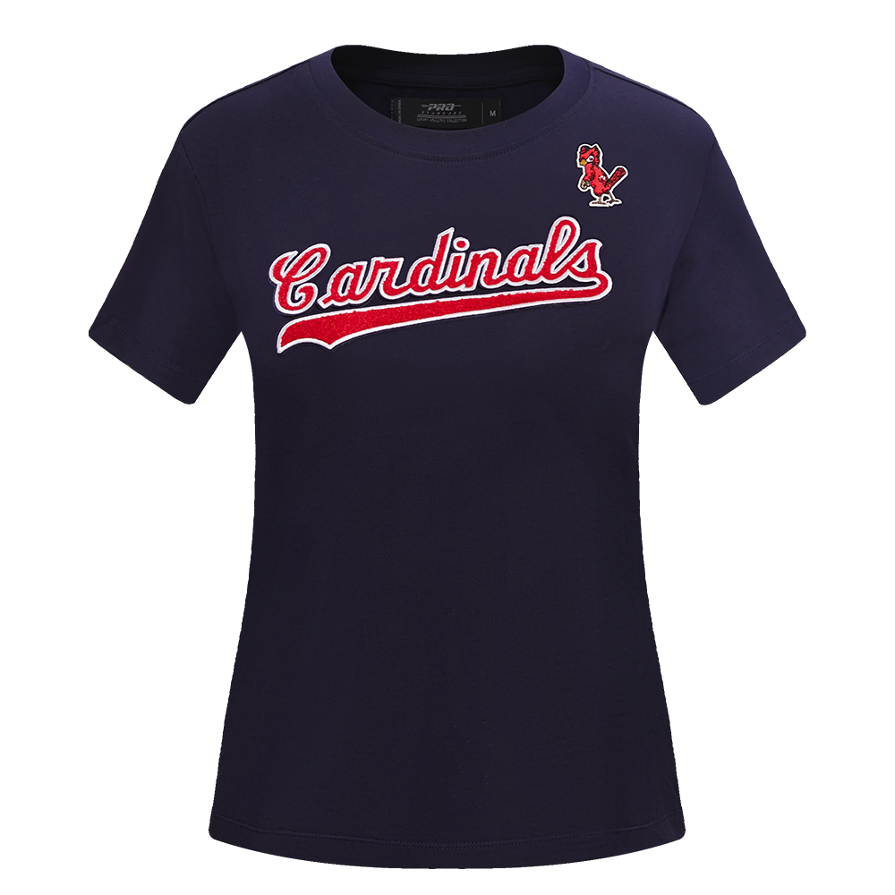 PRO STANDARD Women's Pro Standard Red St. Louis Cardinals Retro Classic  Cropped Boxy T-Shirt
