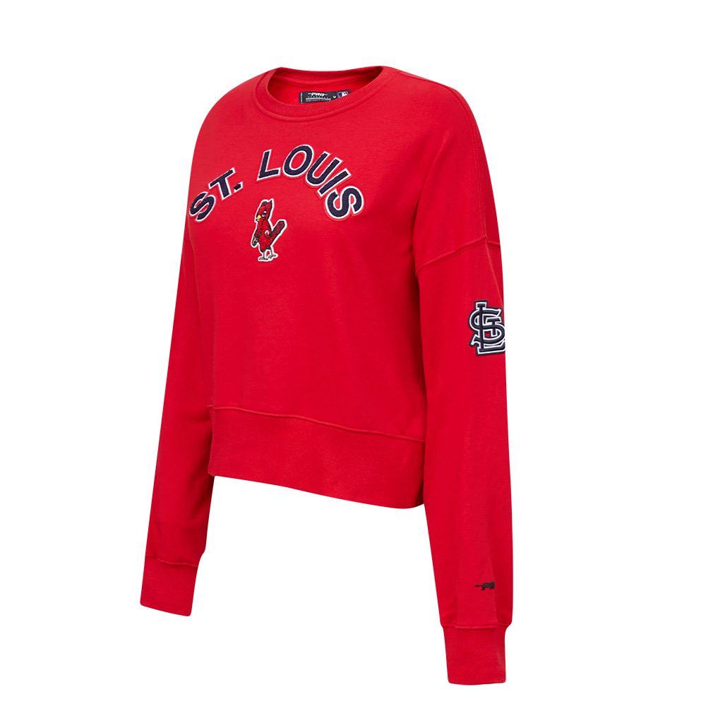 Vintage St high quality Louis Cardinals Baseball Team MLB Big Logo Crewneck Sweatshirts Pullover Jumper M Fit S Size