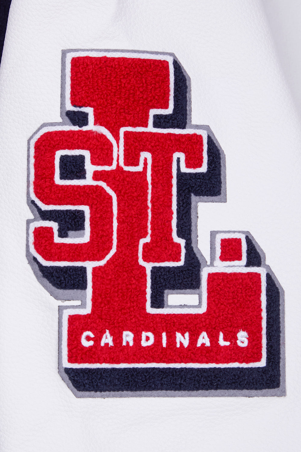 Red St. Louis Cardinals Pro Standard Mashup Logo Wool Varsity
