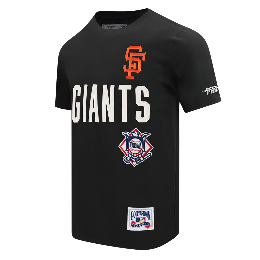 MLB SAN FRANCISCO GIANTS MODERN ORIGINALS MEN'S SJ TEE (BLACK)