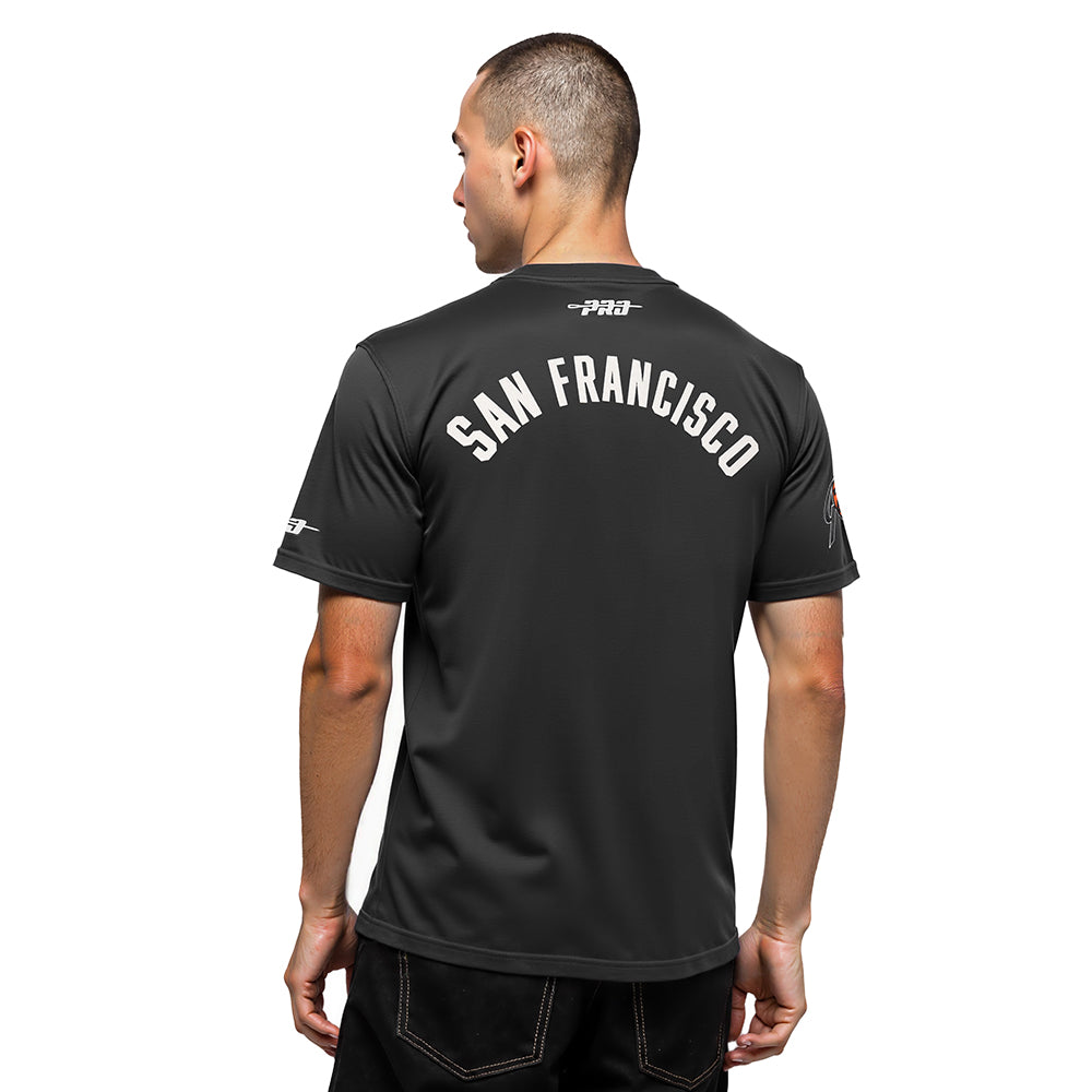 MLB SAN FRANCISCO GIANTS MODERN ORIGINALS MEN'S SJ TEE (BLACK)