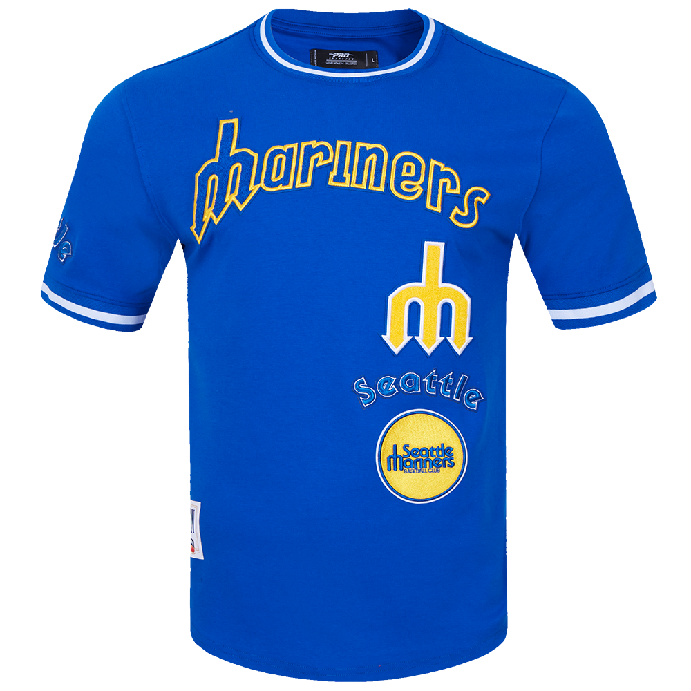 MLB SEATTLE MARINERS RETRO CLASSIC MEN S TOP V2 ROYAL BLUE Pro Standard