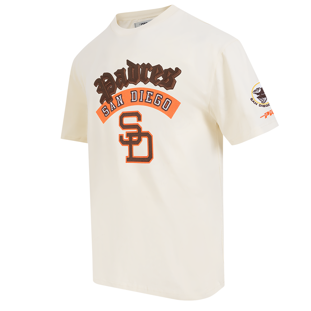 MLB SAN DIEGO PADRES BEST OF MEN'S DROP SHOULDER TEE (EGGSHELL)
