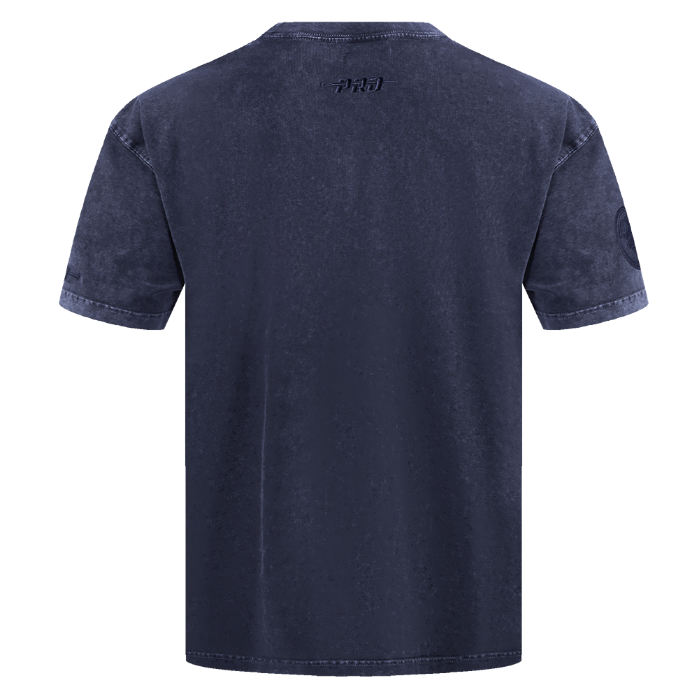 MLB SAN DIEGO PADRES WASHED CLASSIC MEN'S ENZYME WASH CJ DROP SHOULDER TEE (WASHED MIDNIGHT NAVY)