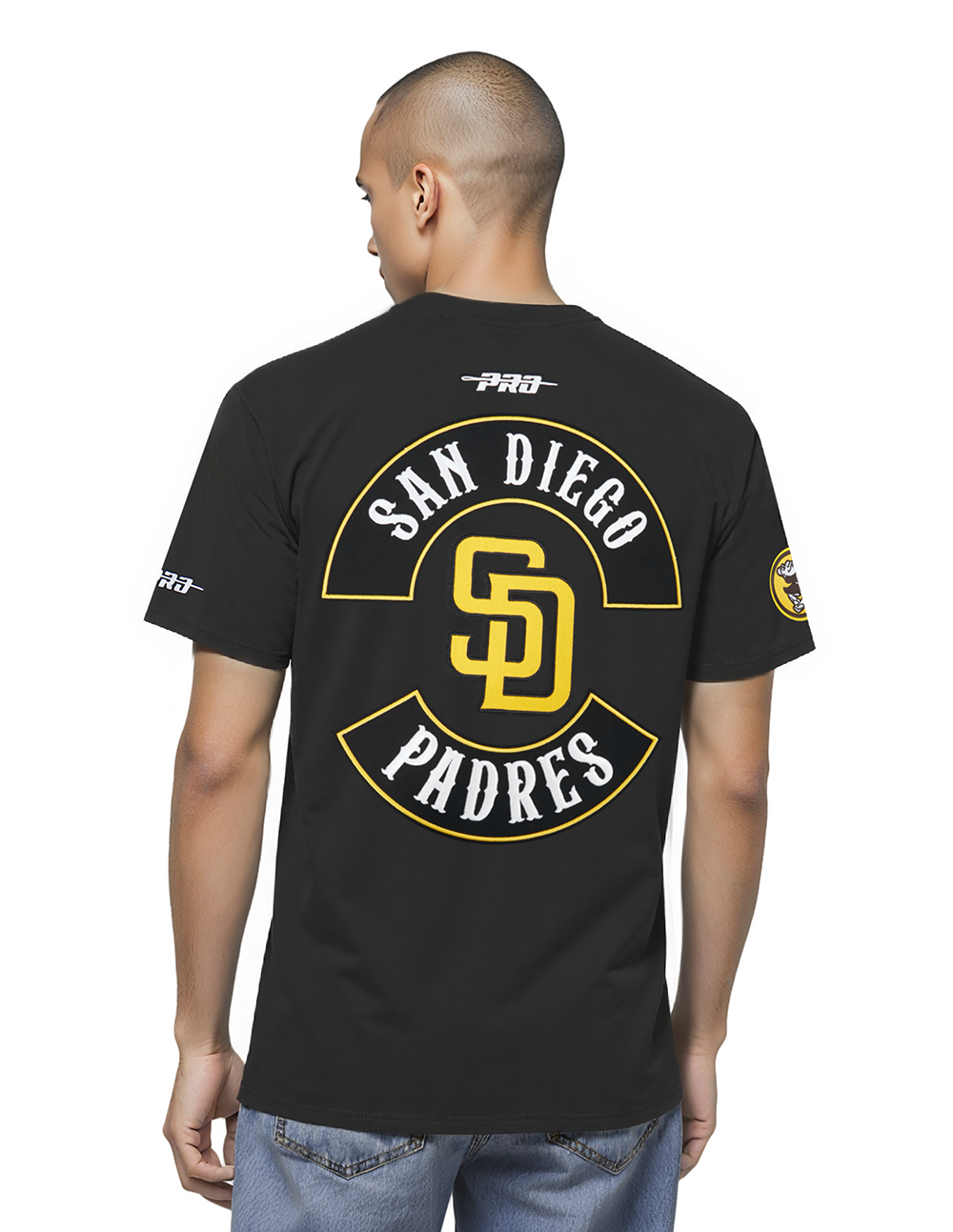 MLB SAN DIEGO PADRES BORN FOR SPORT MEN'S SJ TEE (BLACK)