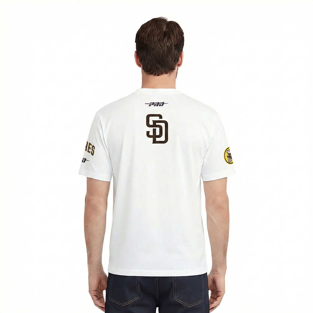 MLB SAN DIEGO PADRES CITY ARCH MEN'S SJ TEE (WHITE)