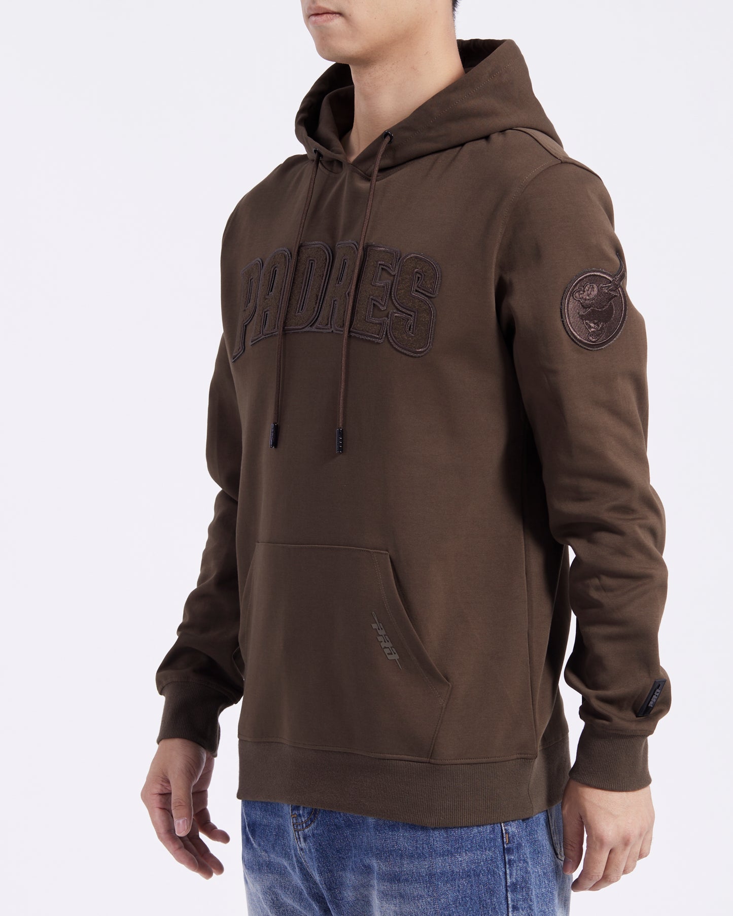 MLB SAN DIEGO PADRES TRIPLE TONAL DK PO HOODIE (BROWN)