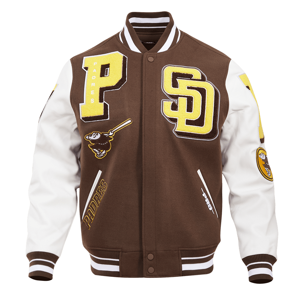 Pro Standard MLB San Diego Padres Mashup Varsity Jacket - Men's