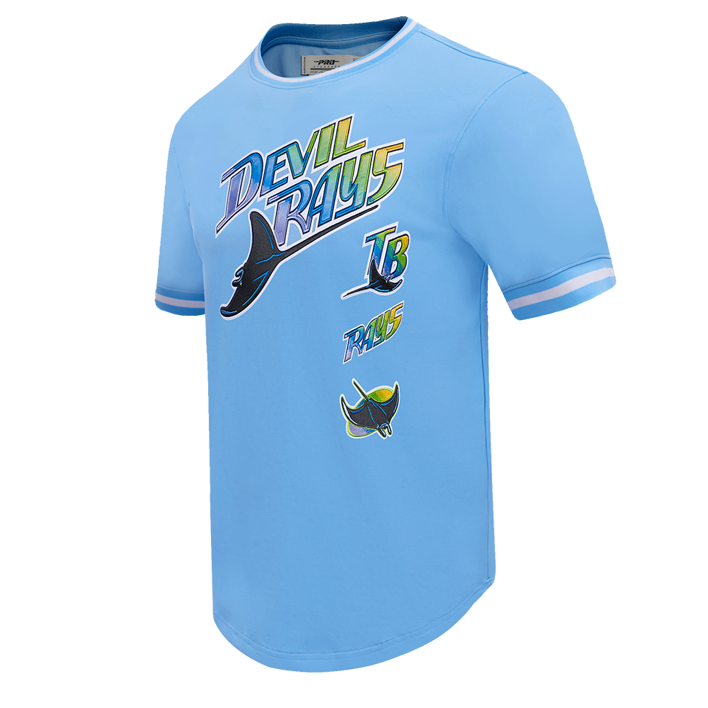MLB TAMPA DEVIL RAYS RETRO CLASSIC MEN S TOP UNIVERSITY BLUE Pro Standard