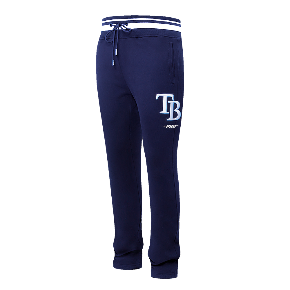 MLB TAMPA BAY RAYS SCRIPT TAIL MEN'S RIB FLEECE SWEATPANT (MIDNIGHT NA ...