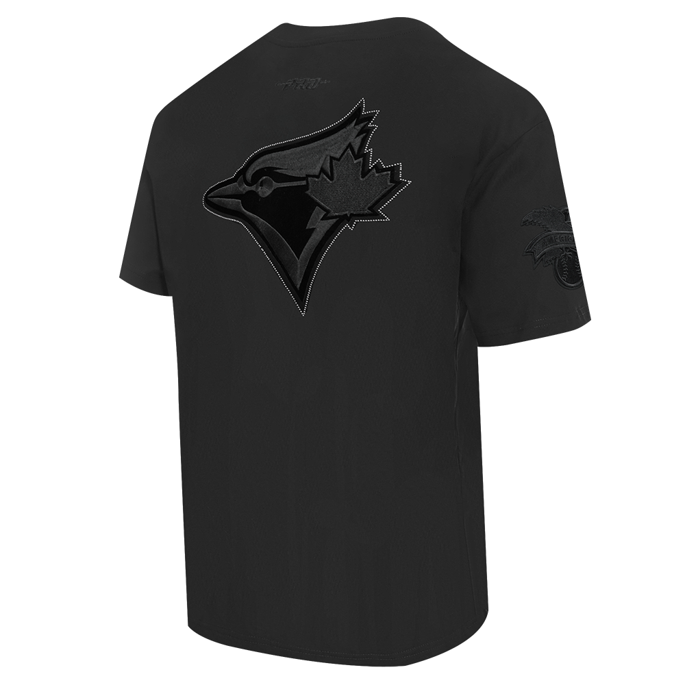 MLB TORONTO BLUE JAYS BLACKOUT MEN'S CJ DROP SHOULDER TEE (BLACK)