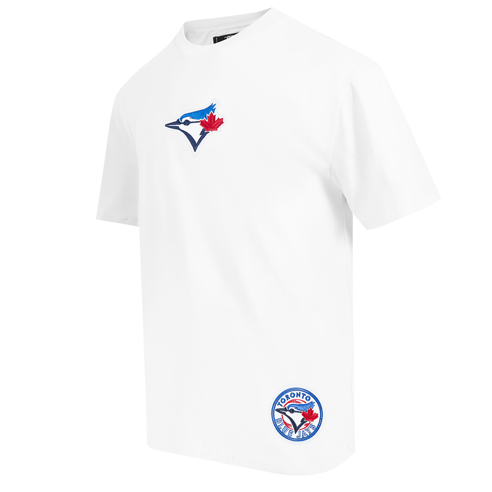 MLB TORONTO BLUE JAYS WINGSPAN MEN'S CJ DROP SHOULDER TEE (WHITE)