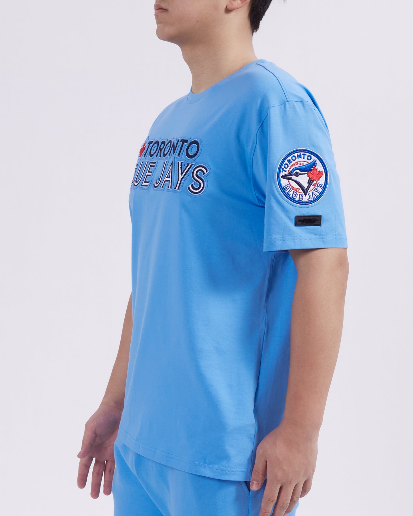 MLB TORONTO BLUE JAYS CLASSIC CHENILLE SINGLE JERSEY TEE (UNIVERSITY BLUE)