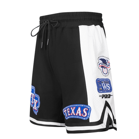 MLB TEXAS RANGERS DIY PICK STITCH MEN'S DK 2.0 SHORT (BLACK)