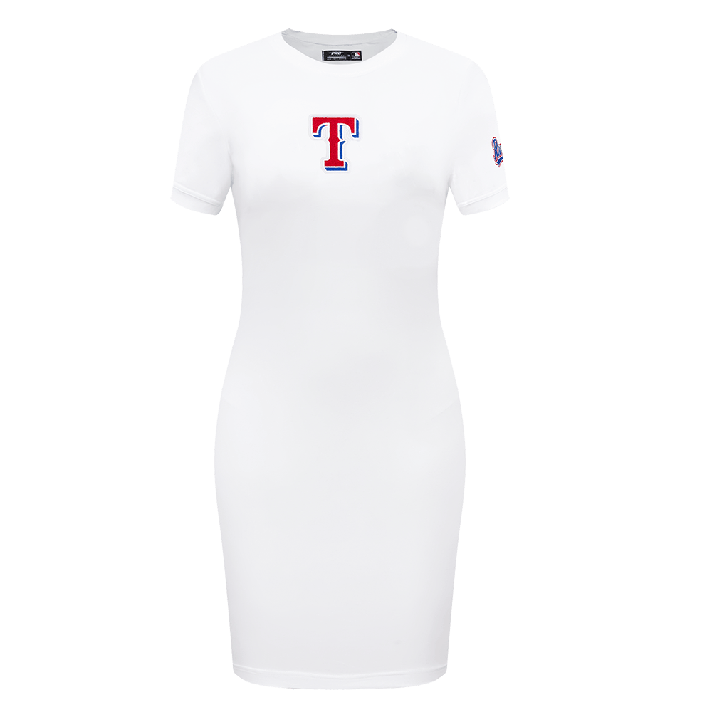 texas rangers jersey dress Pro Standard Mlb Classic Women's Bodycon (White) M dresser knobs