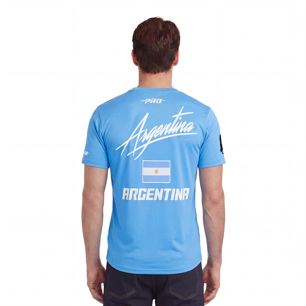 PRO STANDARD NATIONS MEN'S S/S TEE (UNIVERSITY BLUE)