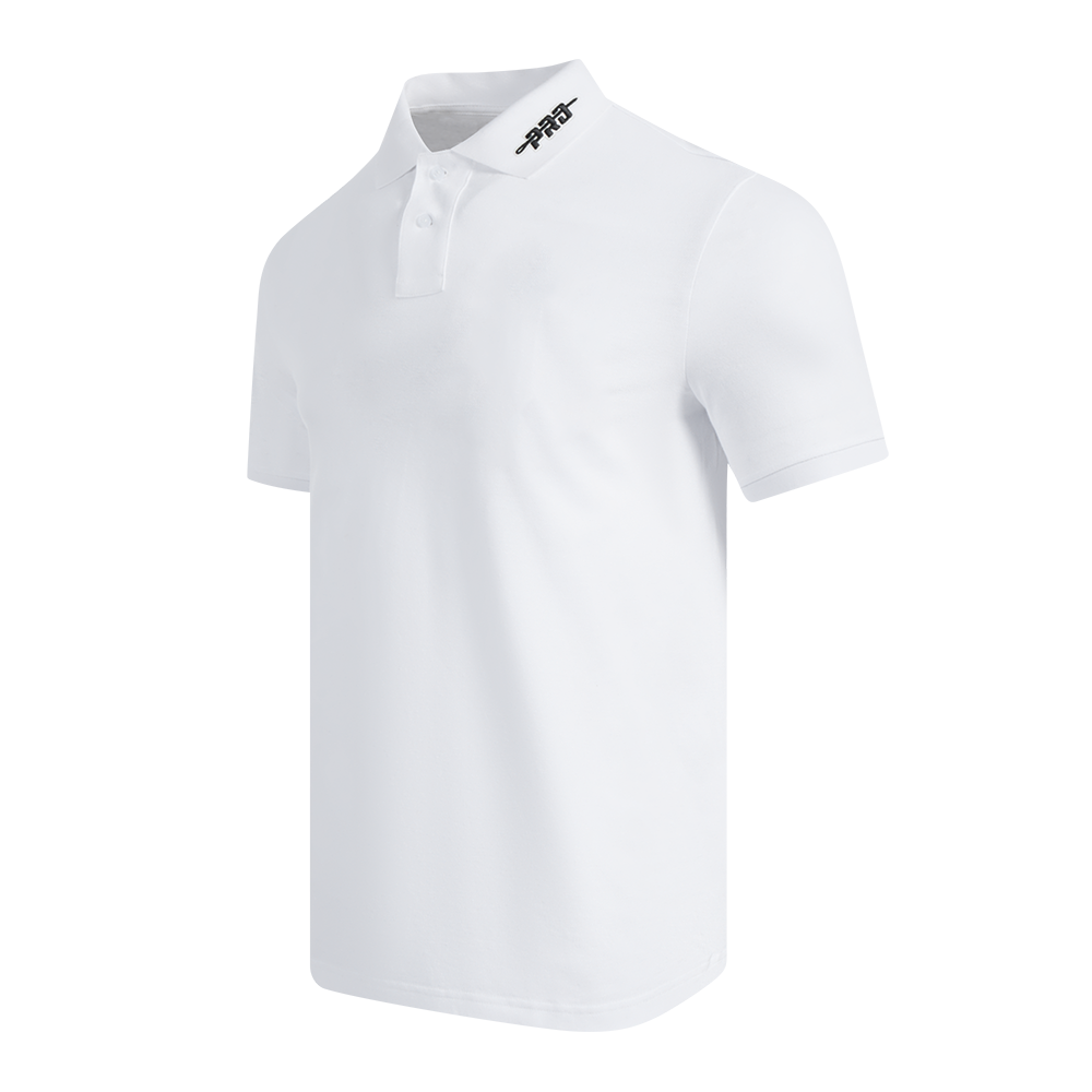 PRO STANDARD CLASSIC MEN'S DK POLO (WHITE)