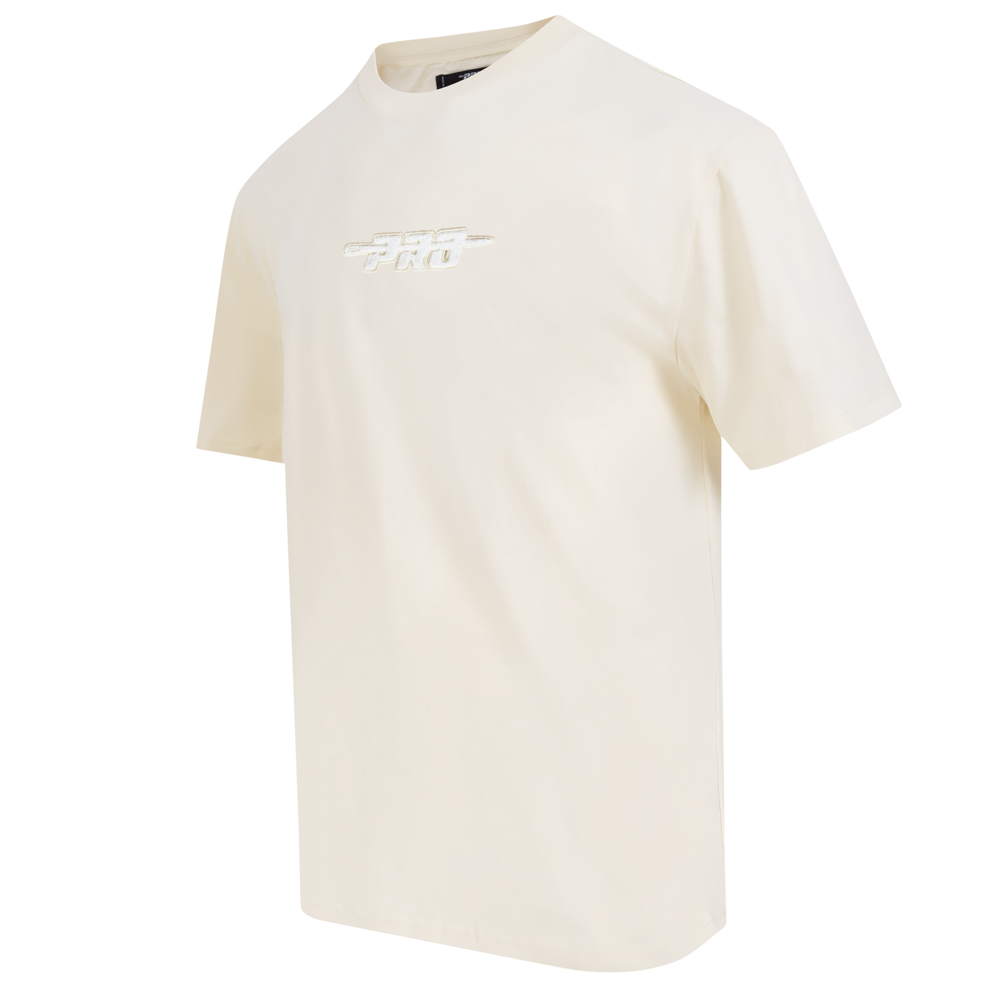PRO STANDARD CLASSIC CHENILLE WHT LOGO MEN'S CJ DROP SHOULDER TEE (EGGSHELL)