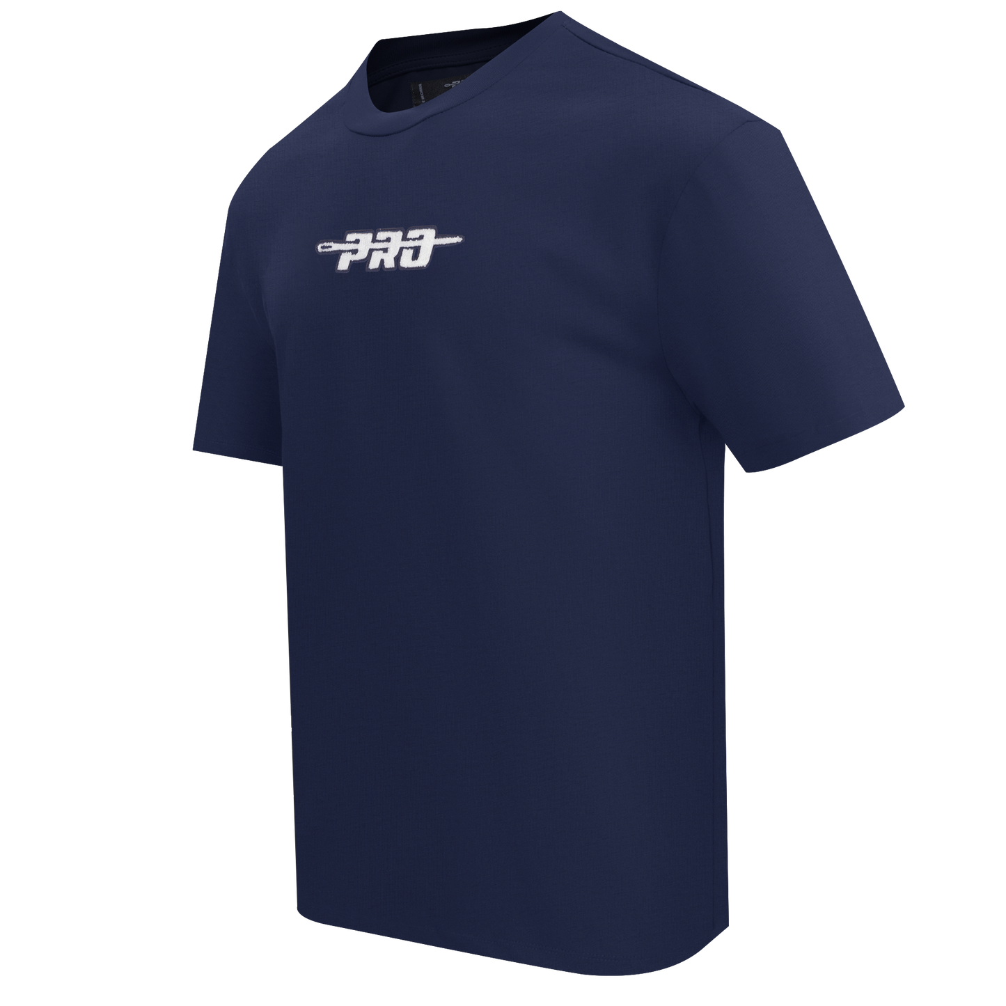 PRO STANDARD CLASSIC CHENILLE WHT LOGO MEN'S CJ DROP SHOULDER TEE (MIDNIGHT NAVY)