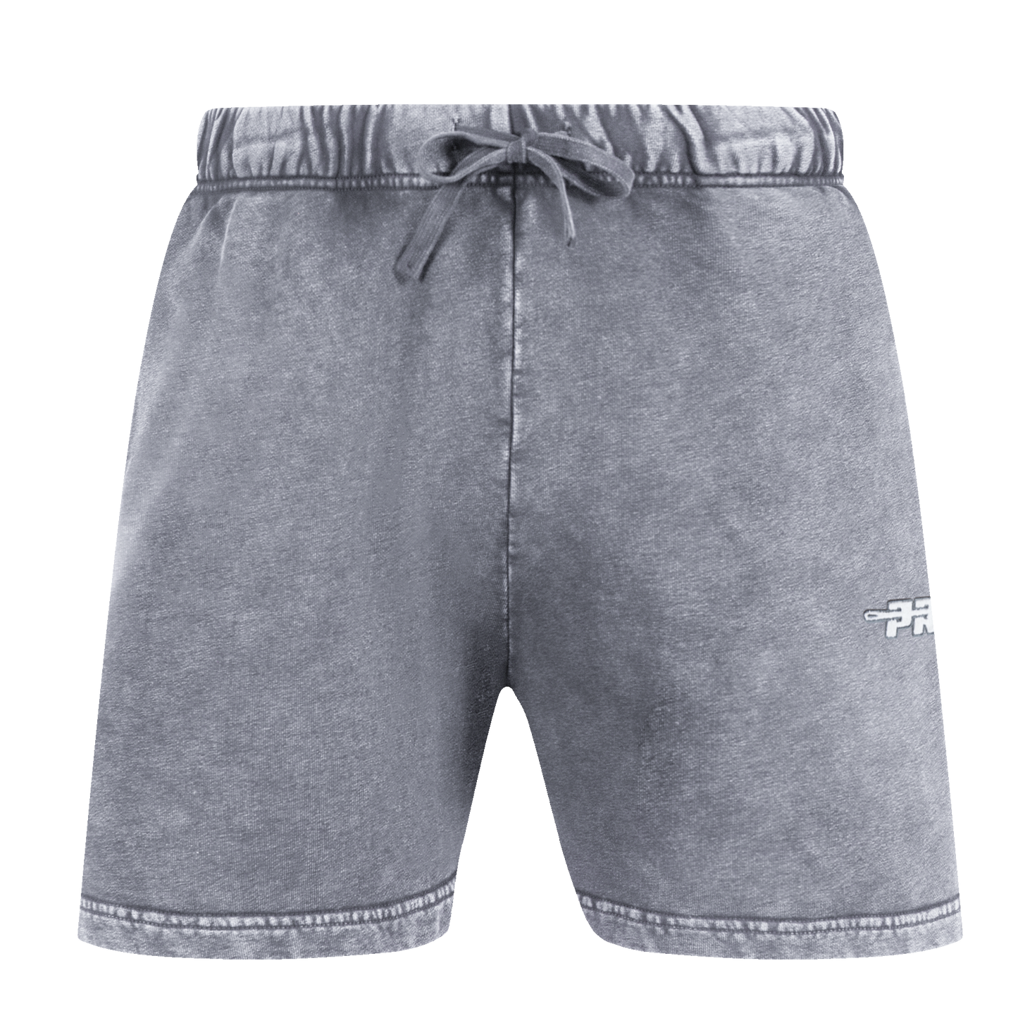 PRO STANDARD WASHED CLASSIC MEN'S ENZYME WASH RELAXED FIT SHORT (WASHED GREY)