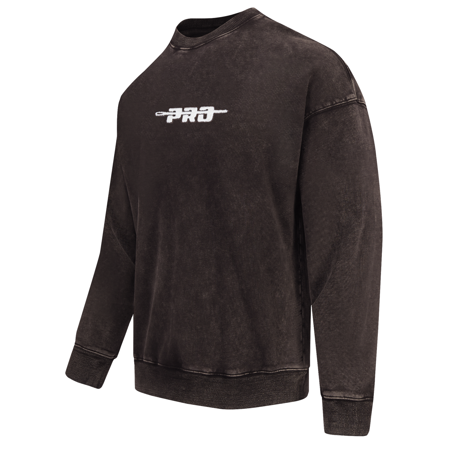 PRO STANDARD WASHED CLASSIC MEN'S ENZYME WASH DS FT CREWNECK (WASHED BROWN)