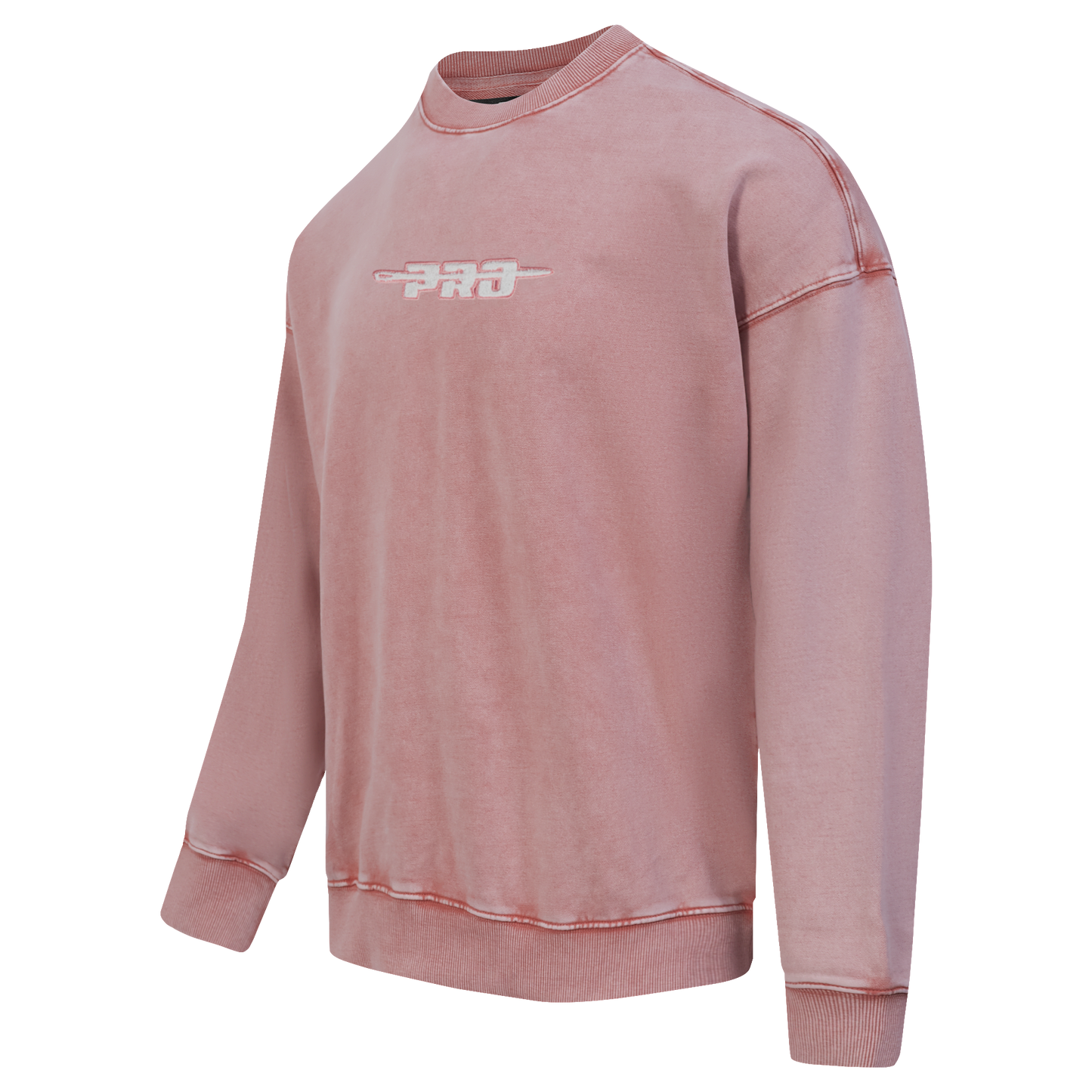 PRO STANDARD WASHED CLASSIC MEN'S ENZYME WASH DS FT CREWNECK (WASHED MAUVE)