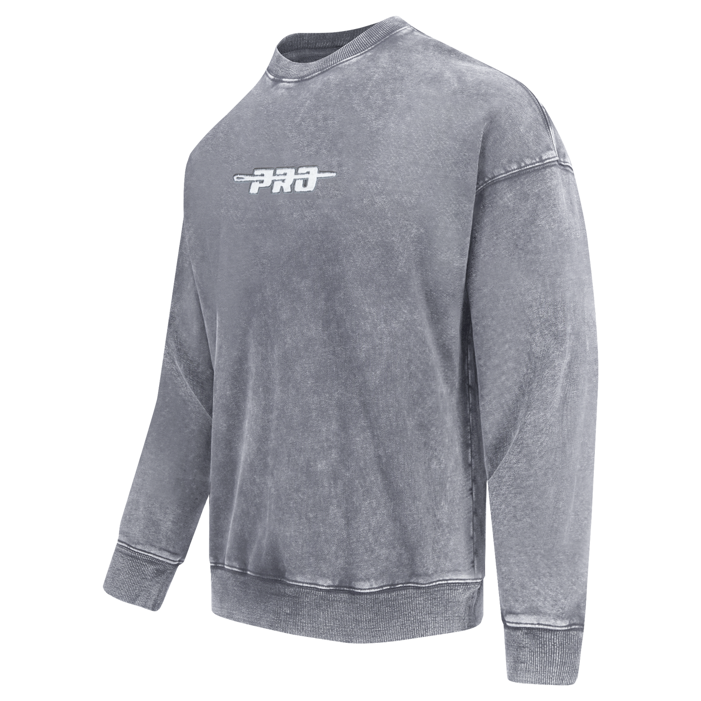 PRO STANDARD WASHED CLASSIC MEN'S ENZYME WASH DS FT CREWNECK (WASHED GREY)