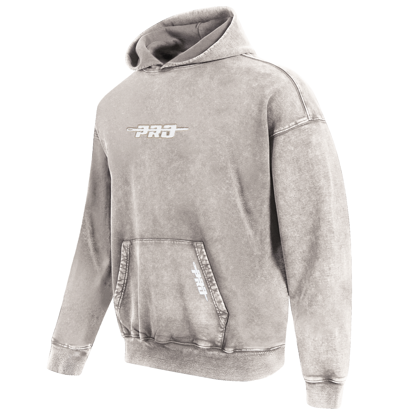 PRO STANDARD WASHED CLASSIC MEN'S ENZYME WASH DS FT PO HOODIE (WASHED WARM SLATE)
