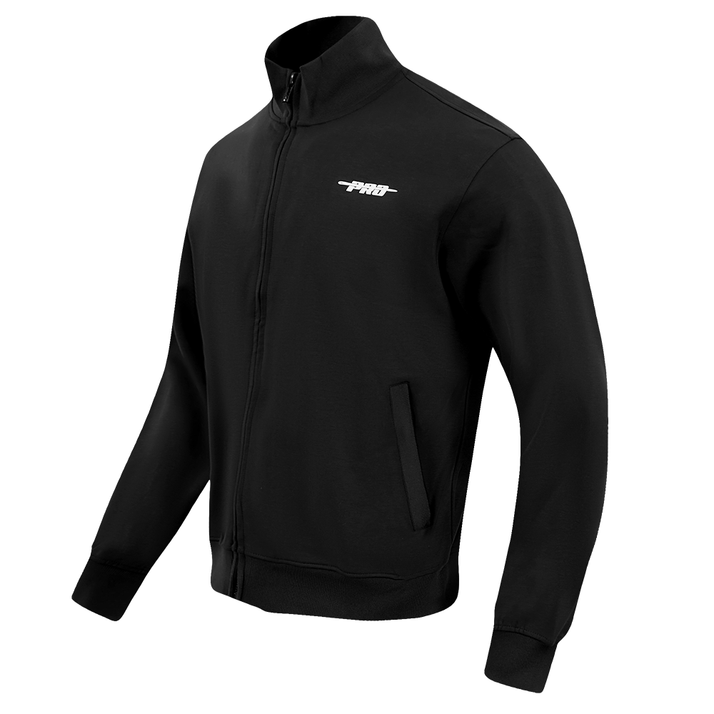 PRO STANDARD CLASSIC MEN'S DBL KNIT TRACK JACKET (BLACK)