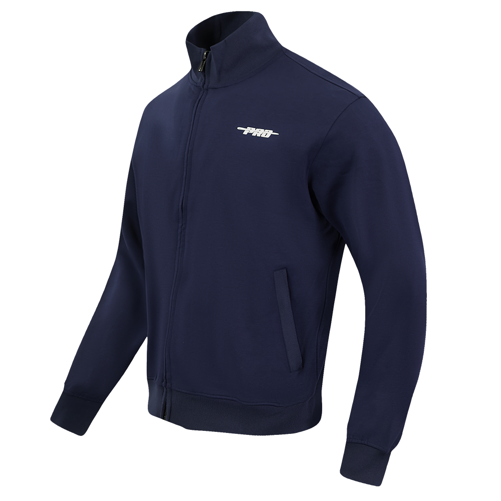 PRO STANDARD CLASSIC MEN'S DBL KNIT TRACK JACKET (MIDNIGHT NAVY)