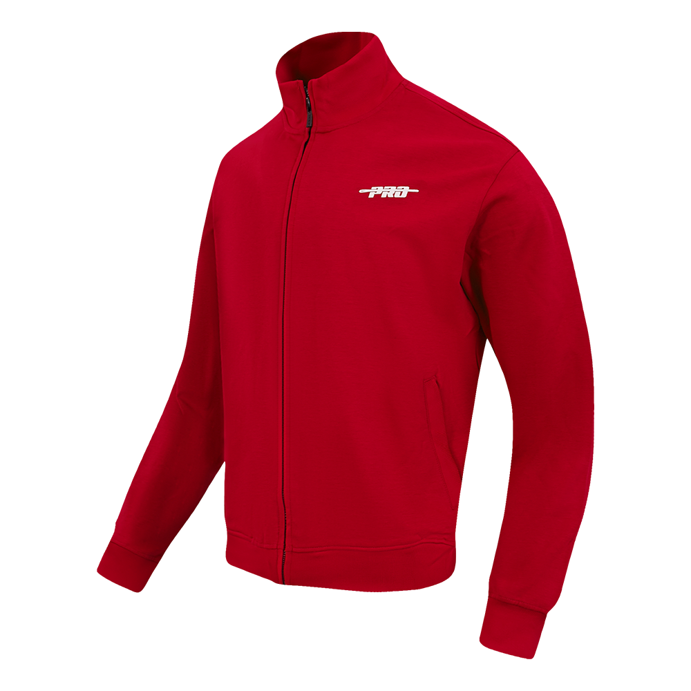 PRO STANDARD CLASSIC MEN'S DBL KNIT TRACK JACKET (RED)