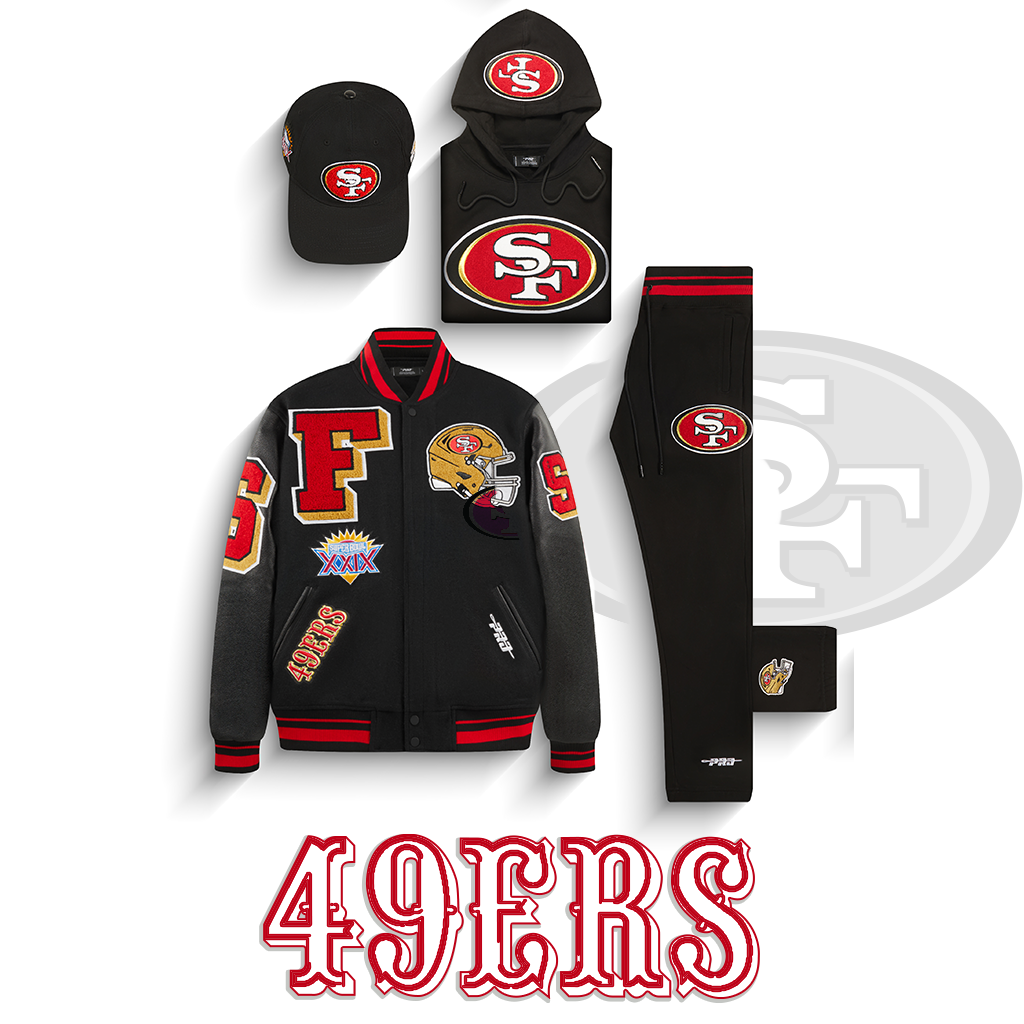 Apparel collection licenced by NFL San Francisco 49ers | Pro Standard ...