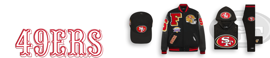 49 Items Apparel collection licenced by NFL San Francisco 49ers | Pro Standard ...