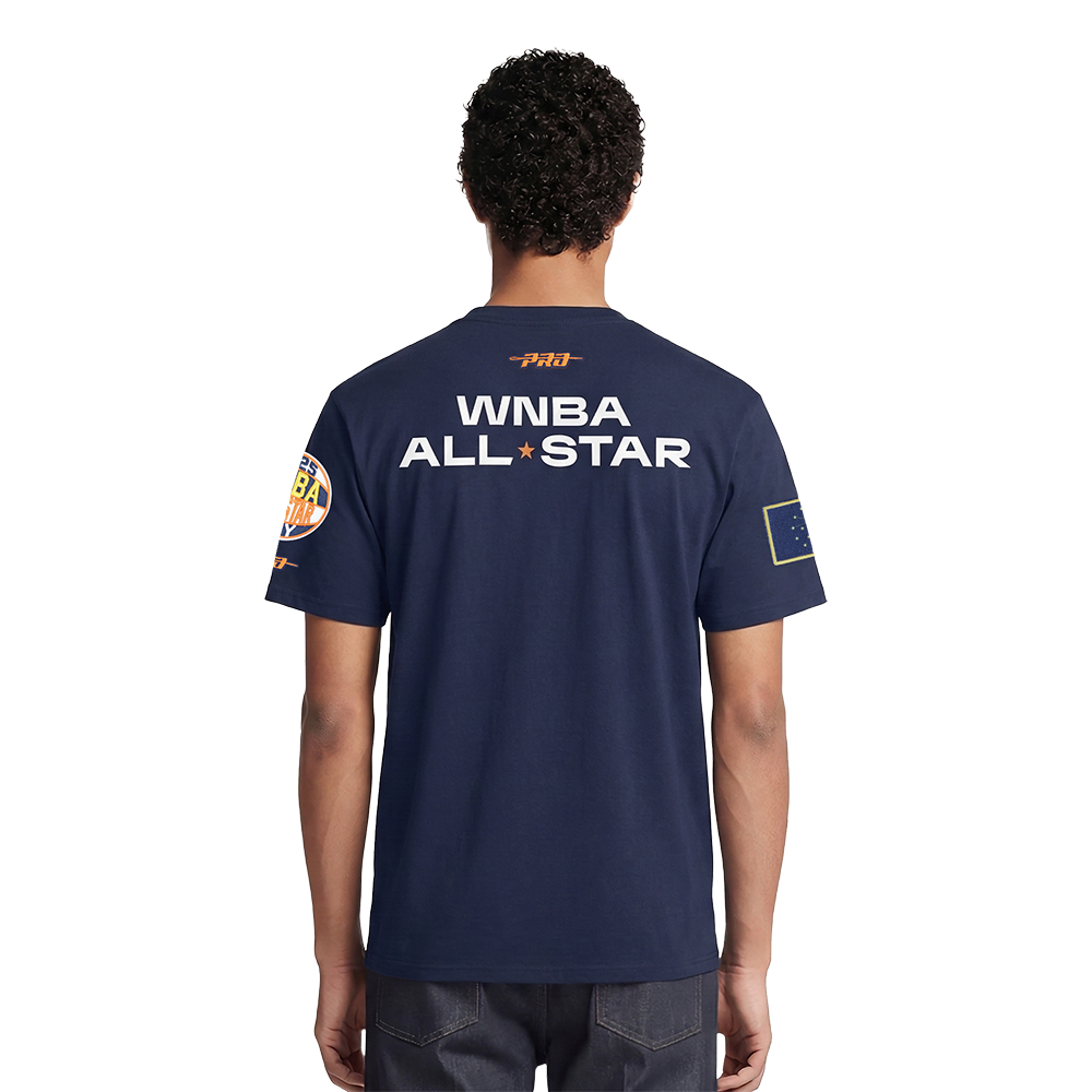 WNBA ALL STAR 2025 MEN'S CJ DROP SHOULDER TEE (MIDNIGHT NAVY)